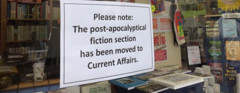 Please Note: The Post-apocalyptic Fiction section has been moved to Current Affairs